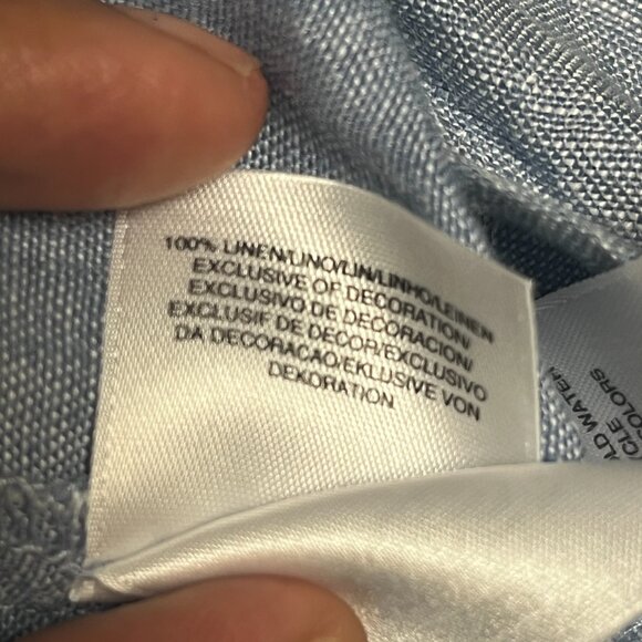 Jones New York 100% Linen Sleevelss Hi Low Dress 6 - Picture 4 of 4